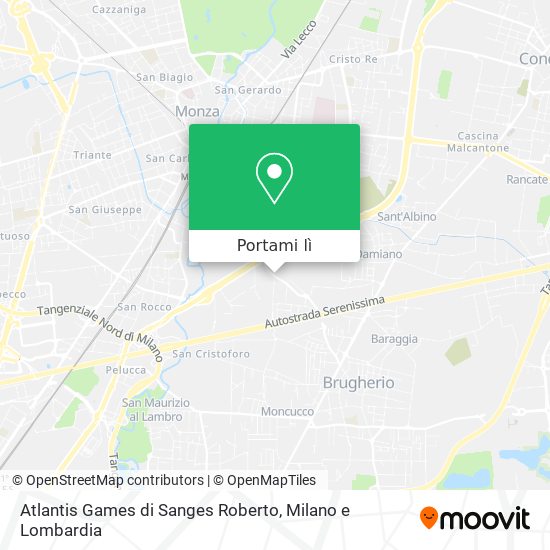 Mappa Atlantis Games di Sanges Roberto