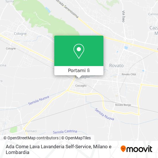 Mappa Ada Come Lava Lavanderia Self-Service