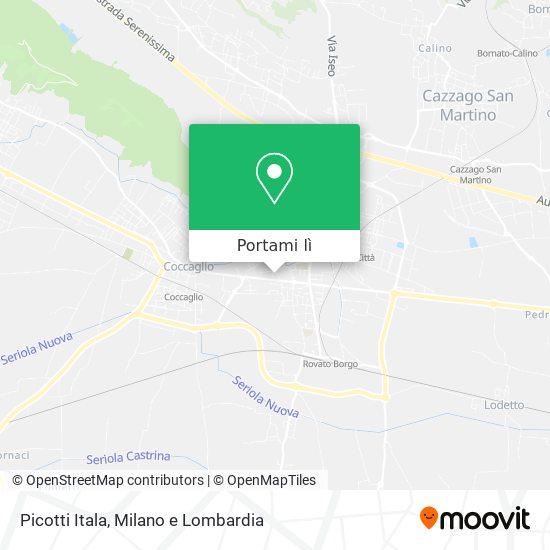 Mappa Picotti Itala