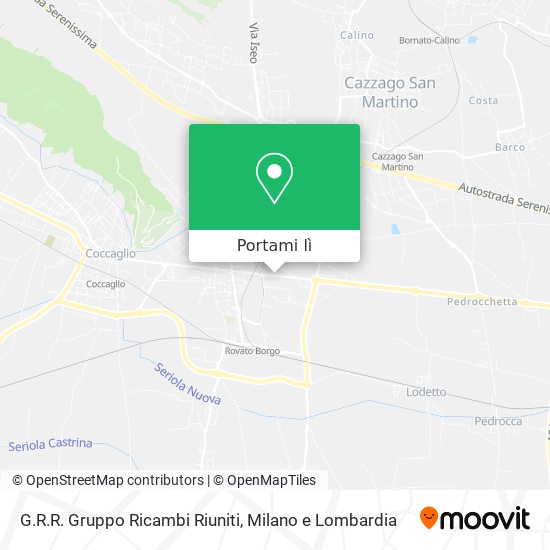 Mappa G.R.R. Gruppo Ricambi Riuniti