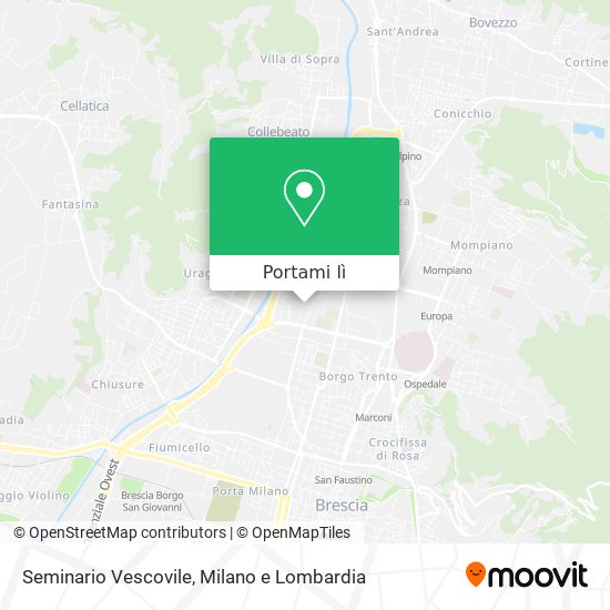 Mappa Seminario Vescovile