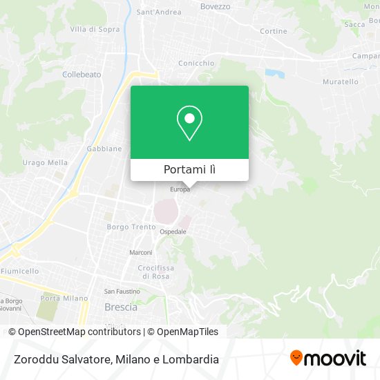 Mappa Zoroddu Salvatore
