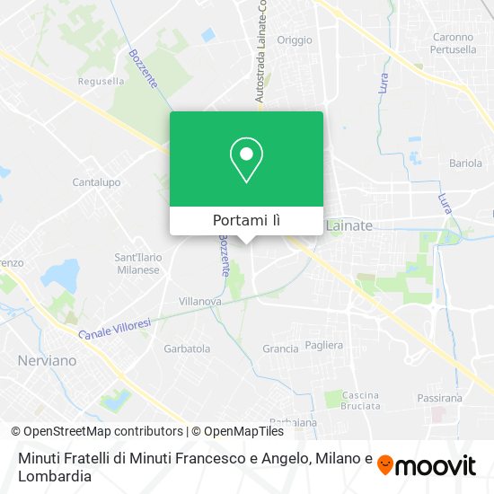 Mappa Minuti Fratelli di Minuti Francesco e Angelo