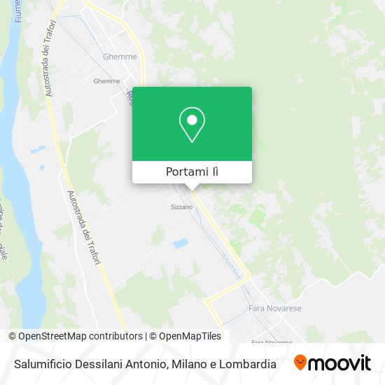 Mappa Salumificio Dessilani Antonio