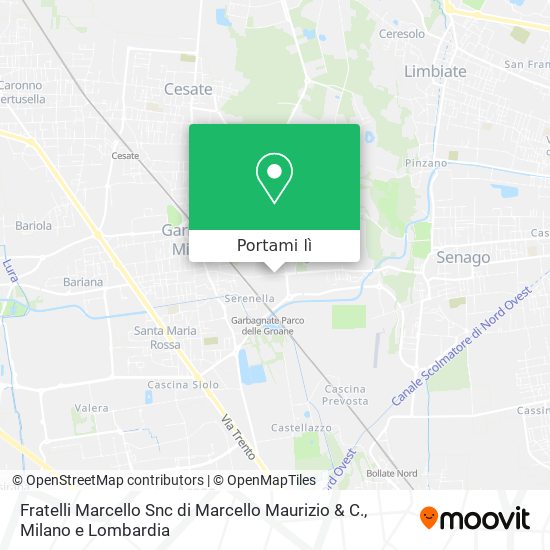 Mappa Fratelli Marcello Snc di Marcello Maurizio & C.