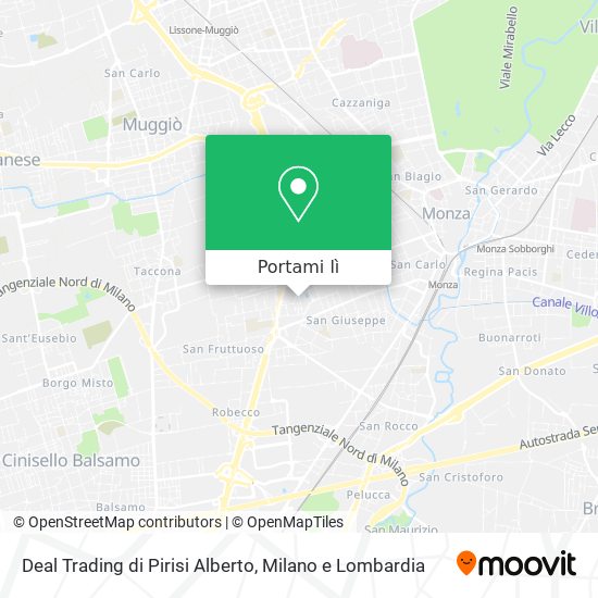 Mappa Deal Trading di Pirisi Alberto