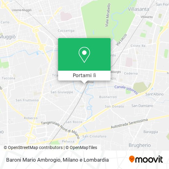Mappa Baroni Mario Ambrogio