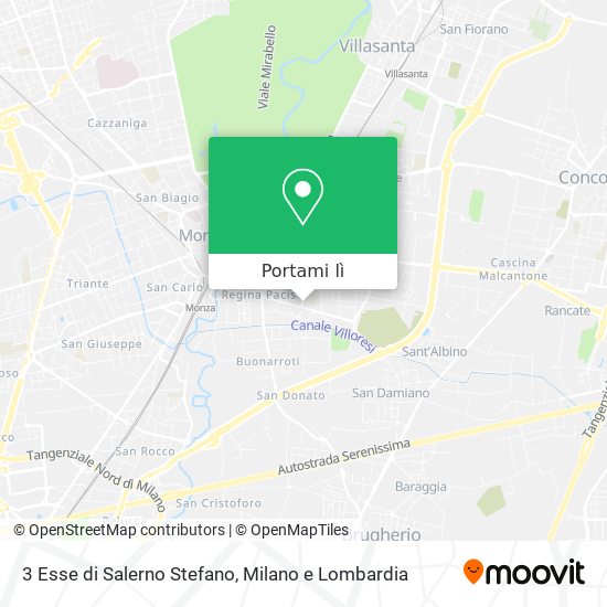 Mappa 3 Esse di Salerno Stefano