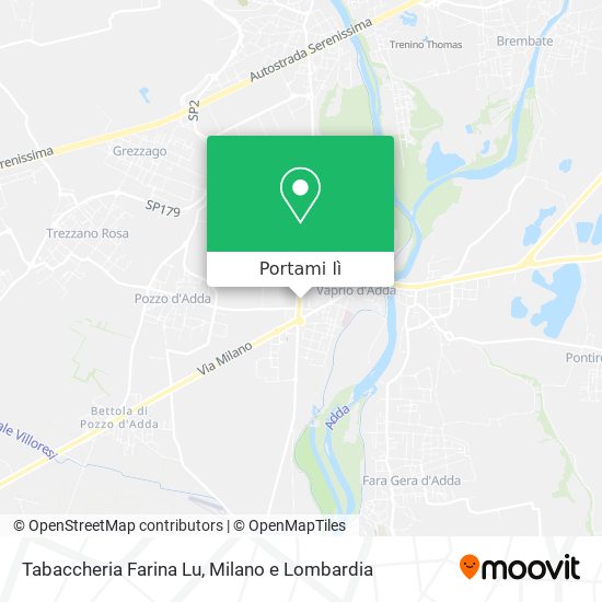 Mappa Tabaccheria Farina Lu