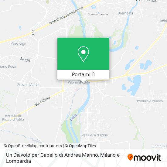 Mappa Un Diavolo per Capello di Andrea Marino