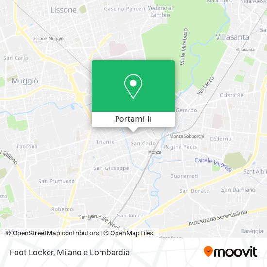 Mappa Foot Locker