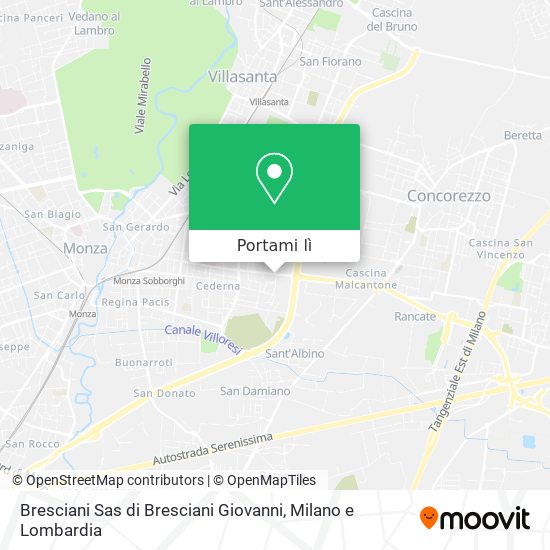 Mappa Bresciani Sas di Bresciani Giovanni