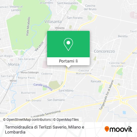 Mappa Termoidraulica di Terlizzi Saverio