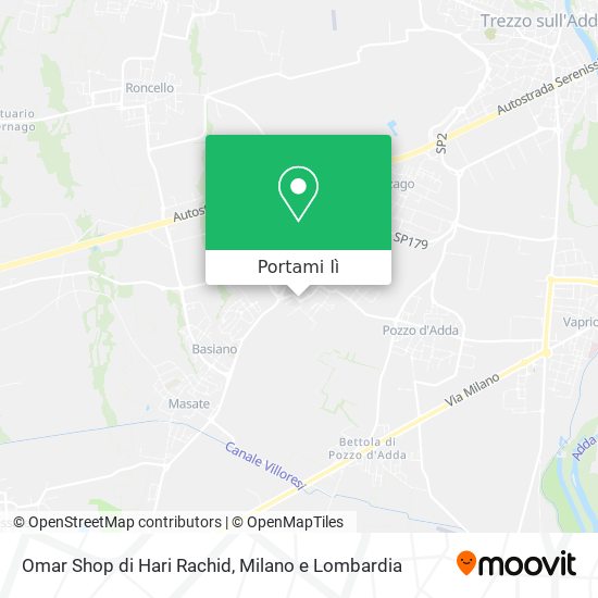 Mappa Omar Shop di Hari Rachid