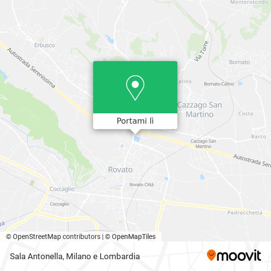 Mappa Sala Antonella