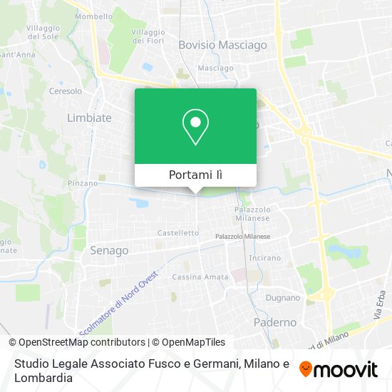 Mappa Studio Legale Associato Fusco e Germani