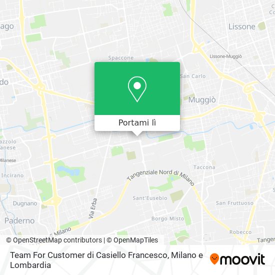 Mappa Team For Customer di Casiello Francesco