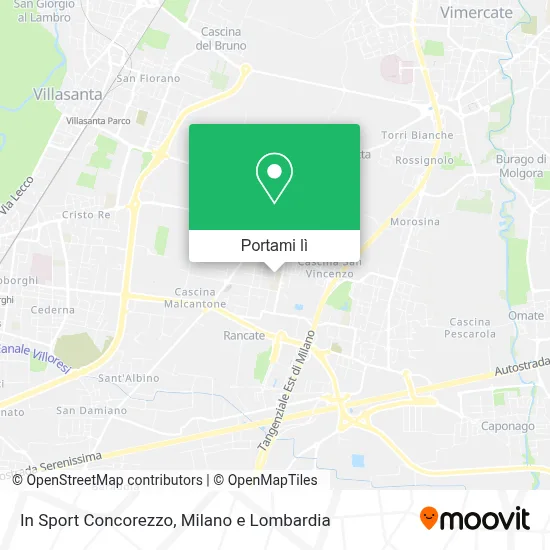 Mappa In Sport Concorezzo