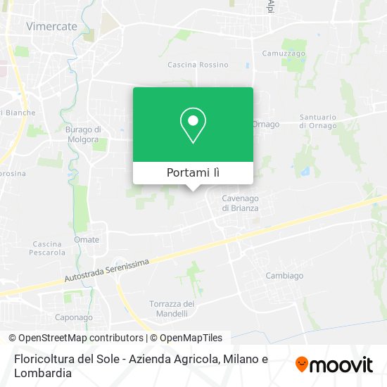 Mappa Floricoltura del Sole - Azienda Agricola