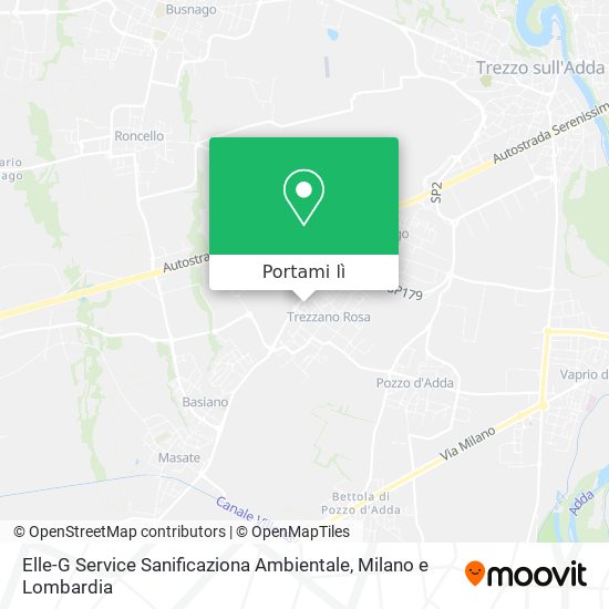 Mappa Elle-G Service Sanificaziona Ambientale