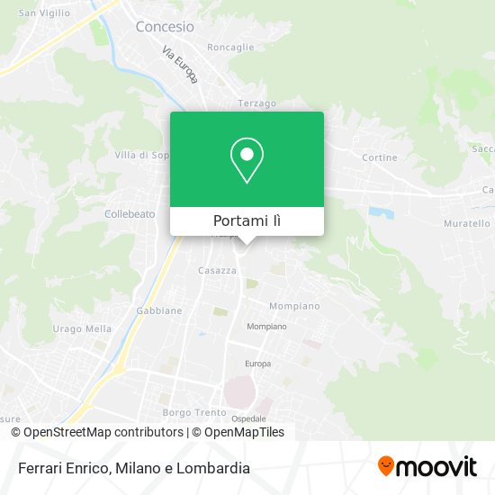 Mappa Ferrari Enrico
