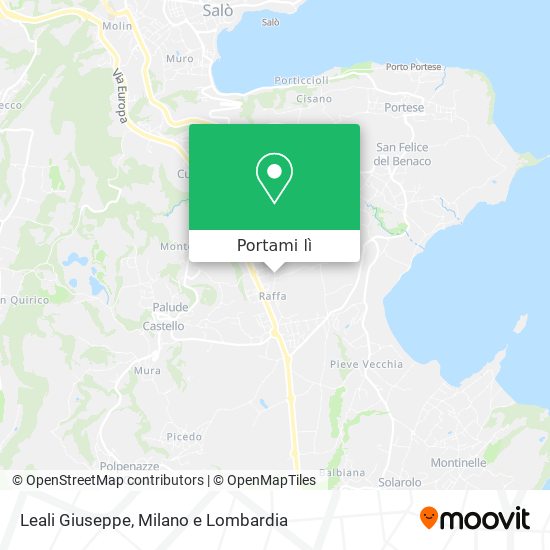 Mappa Leali Giuseppe