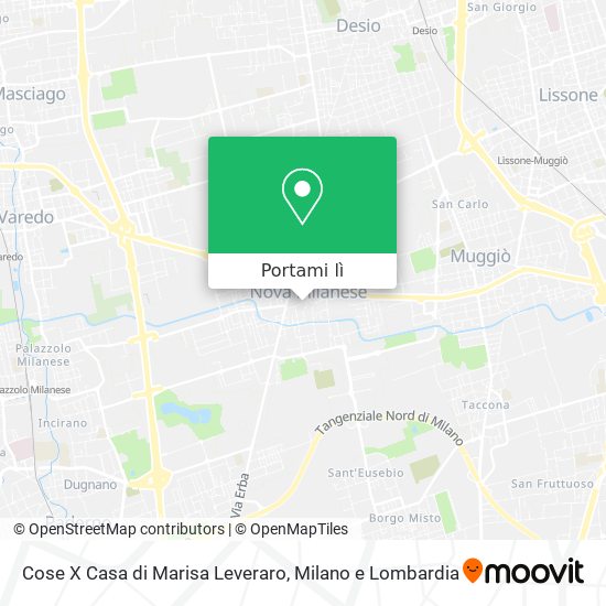Mappa Cose X Casa di Marisa Leveraro