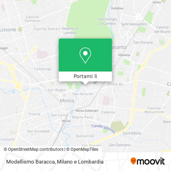 Mappa Modellismo Baracca