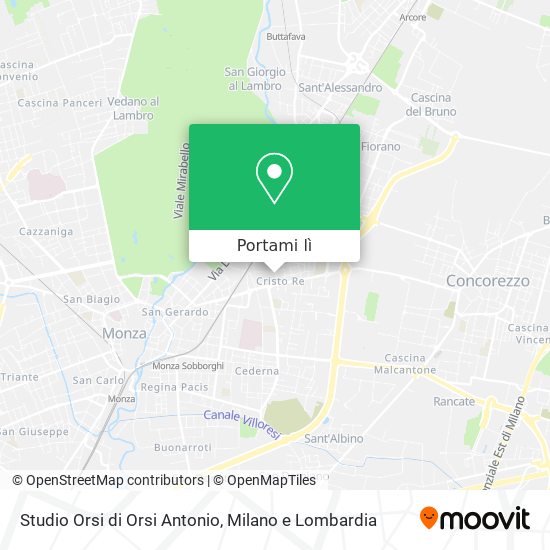 Mappa Studio Orsi di Orsi Antonio