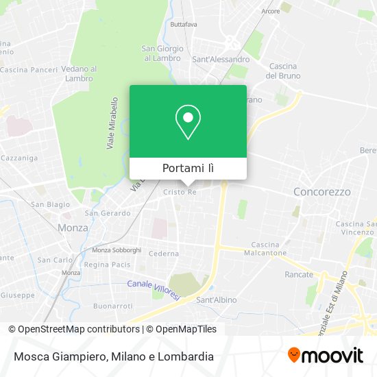 Mappa Mosca Giampiero