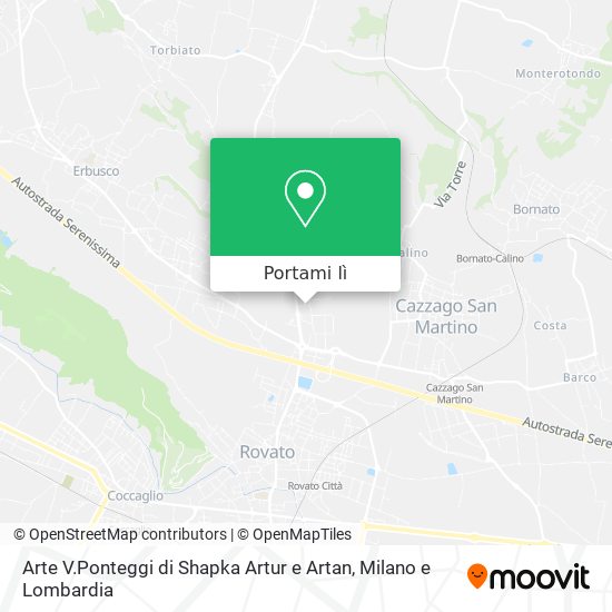 Mappa Arte V.Ponteggi di Shapka Artur e Artan