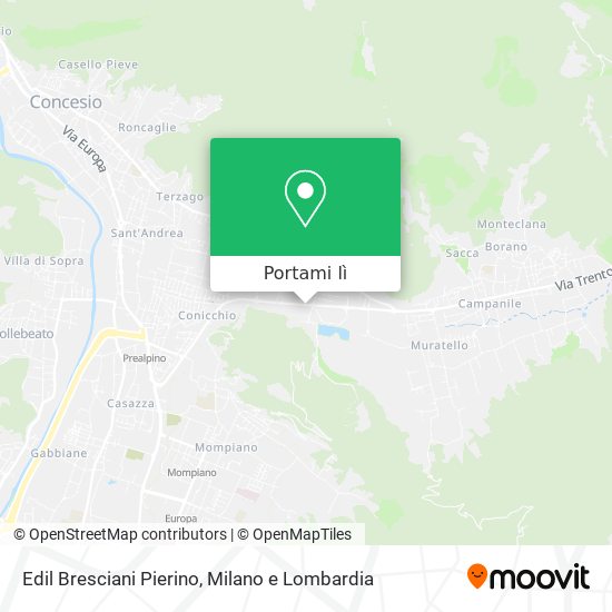 Mappa Edil Bresciani Pierino