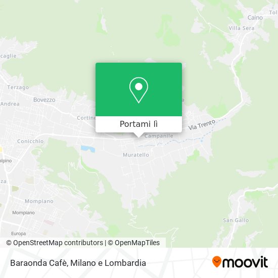 Mappa Baraonda Cafè