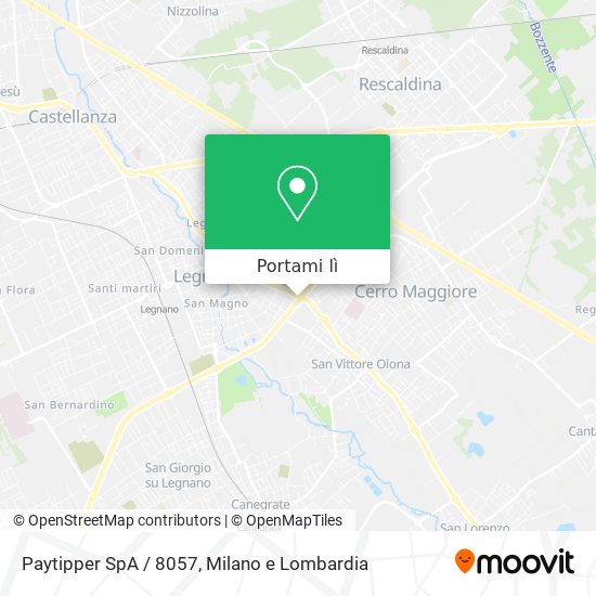 Mappa Paytipper SpA / 8057