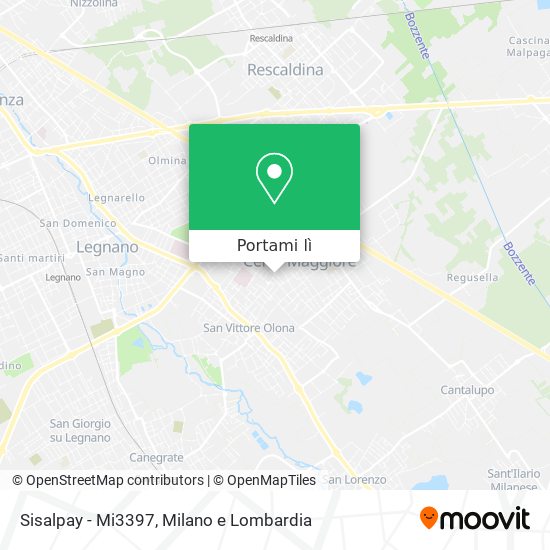 Mappa Sisalpay - Mi3397