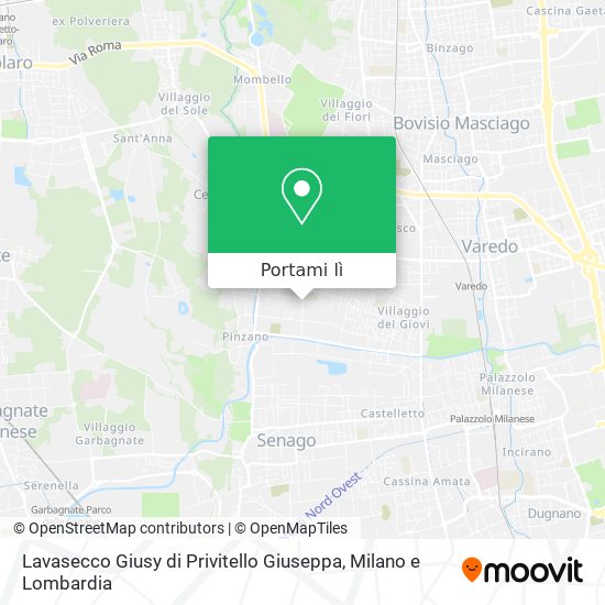 Mappa Lavasecco Giusy di Privitello Giuseppa
