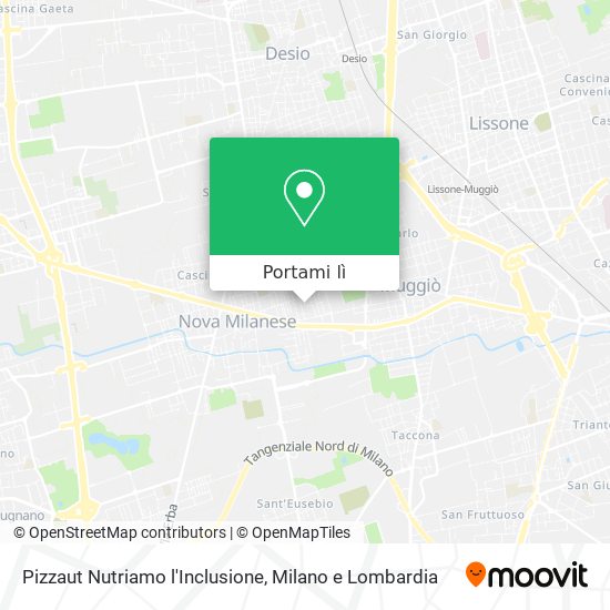 Mappa Pizzaut Nutriamo l'Inclusione