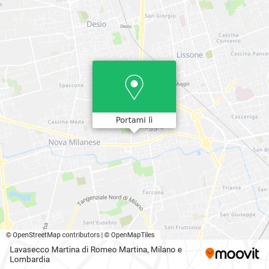 Mappa Lavasecco Martina di Romeo Martina