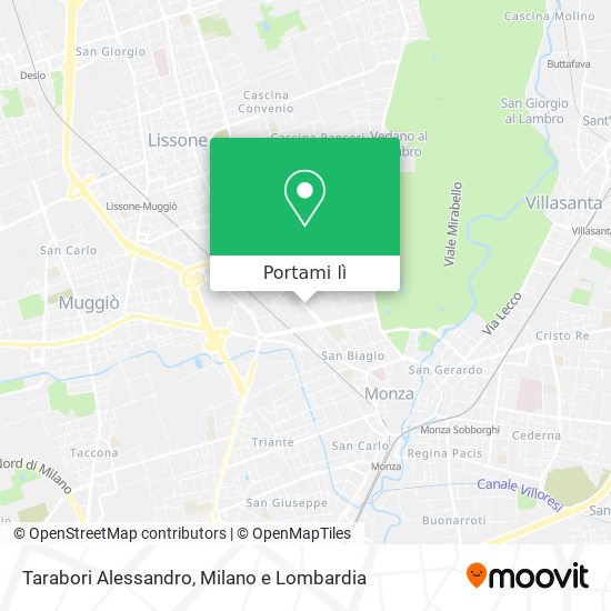 Mappa Tarabori Alessandro