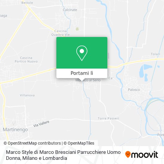 Mappa Marco Style di Marco Bresciani Parrucchiere Uomo Donna