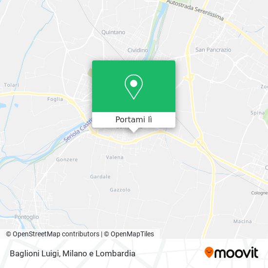 Mappa Baglioni Luigi