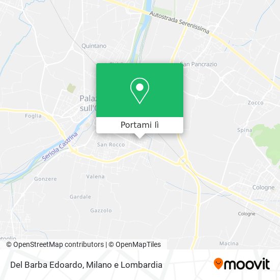 Mappa Del Barba Edoardo