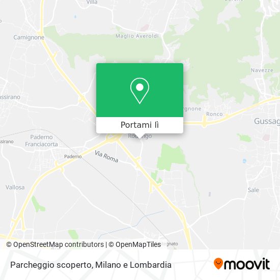 Mappa Parcheggio scoperto