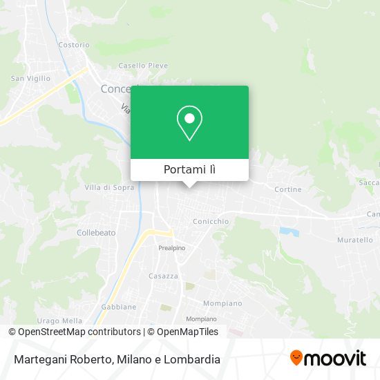 Mappa Martegani Roberto