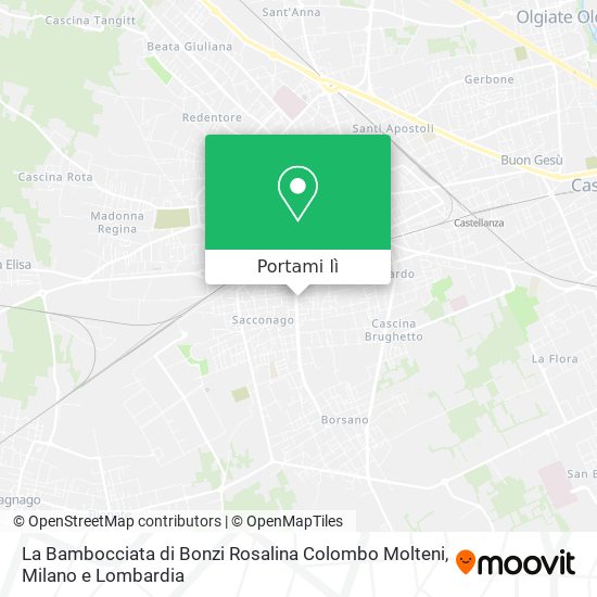 Mappa La Bambocciata di Bonzi Rosalina Colombo Molteni