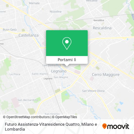 Mappa Futuro Assistenza-Vitaresidence Quattro