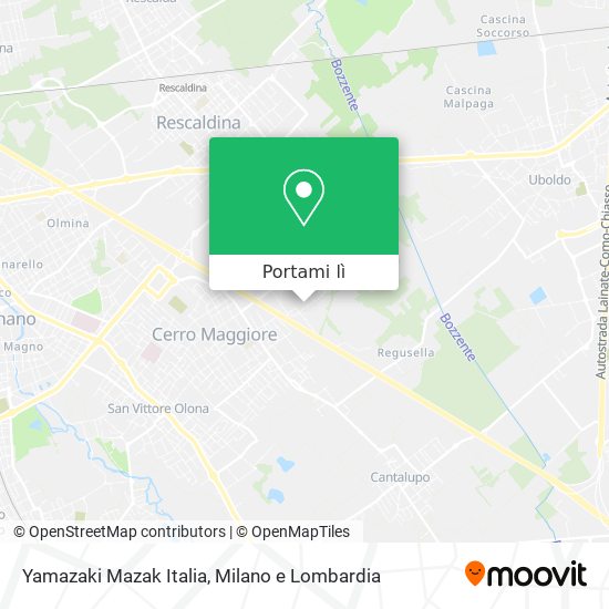 Mappa Yamazaki Mazak Italia