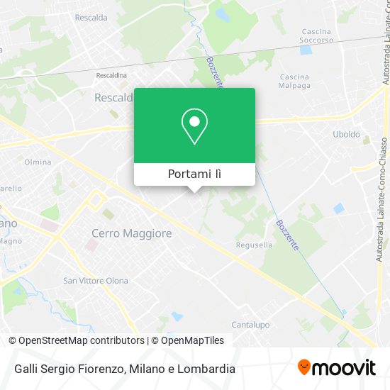 Mappa Galli Sergio Fiorenzo