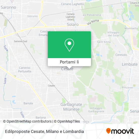 Mappa Edilproposte Cesate