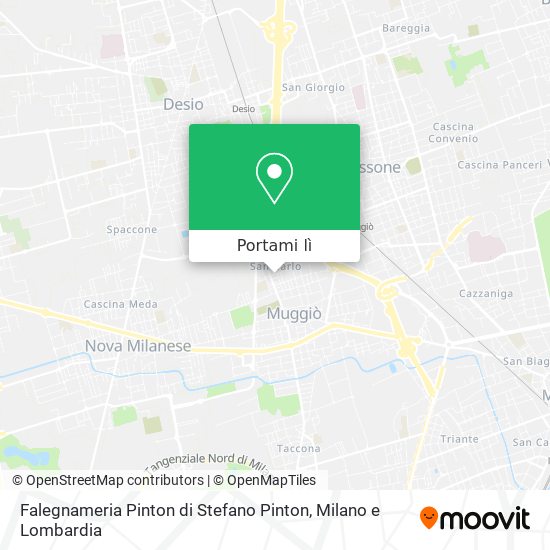 Mappa Falegnameria Pinton di Stefano Pinton